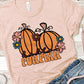 Hello pumpkin flowers-DTF