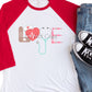 Love letters bandaids heart stethoscope-DTF