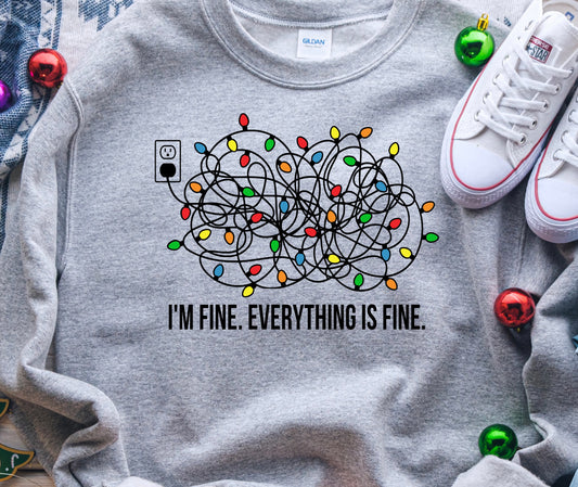 Everything’s fine  -DTF