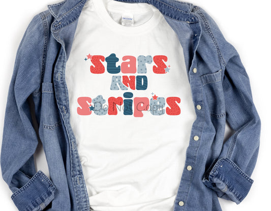 Stars and Stripes-DTF