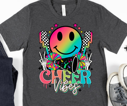 Cheer vibes neon-DTF