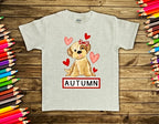 Kids Valentine Designs with Names-DTF