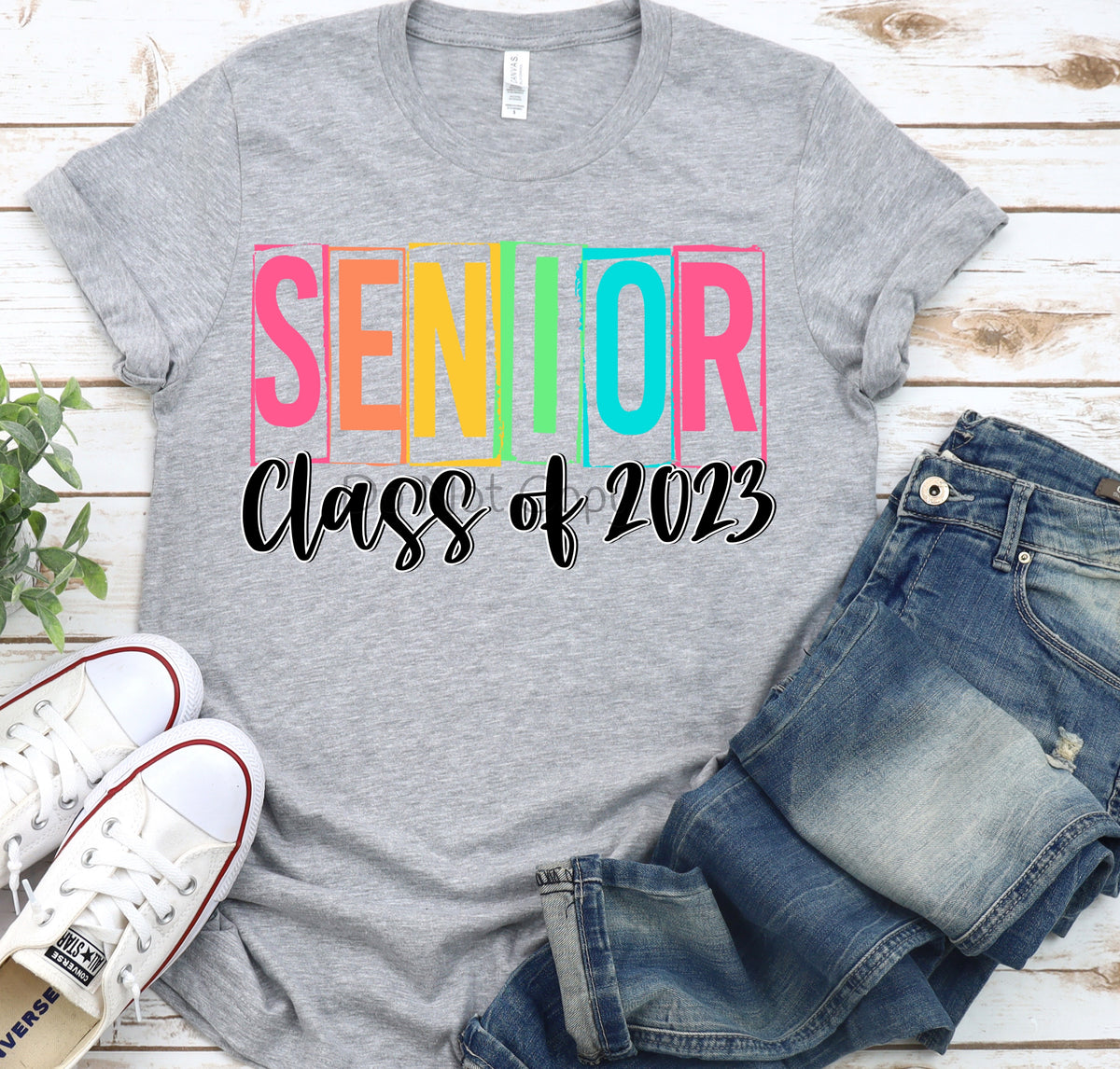 Senior multi color class of 2023-DTF