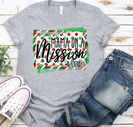 Mama on a mission-DTF