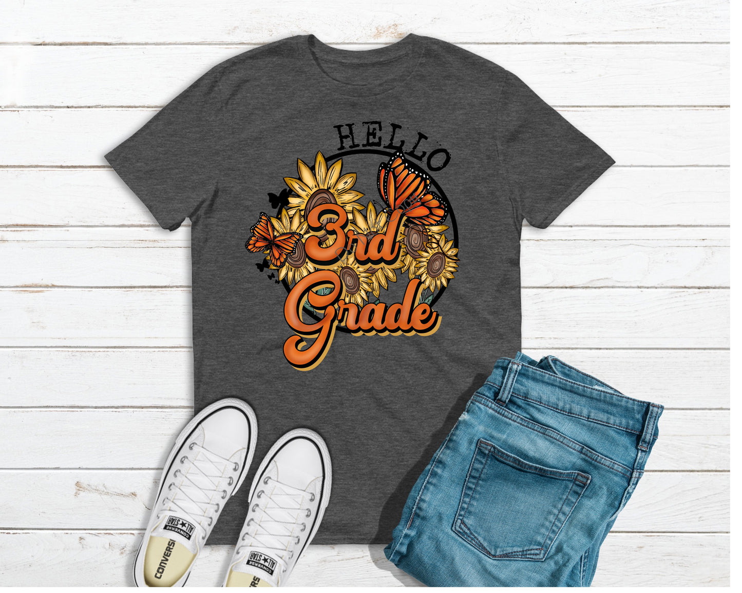 Hello third grade -DTF