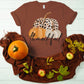 Thankful leopard middle large pumpkin-DTF