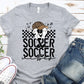 Soccer soccer vibes leopard cap-DTF