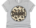 Gramms Leopard circle- DTF