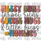 Messy buns target runs coffee mugs little hugs-DTF
