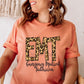 EMT emergency medical technician leopard -DTF