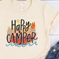 Happy camper fire tent water-DTF
