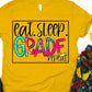Eat sleep grade repeat-DTF