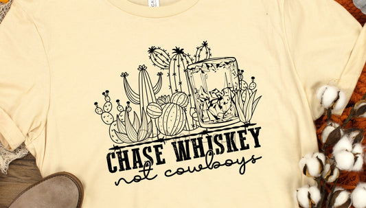 Chase whiskey not cowboys-DTF