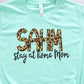 SAHM stay at home mom leopard -DTF