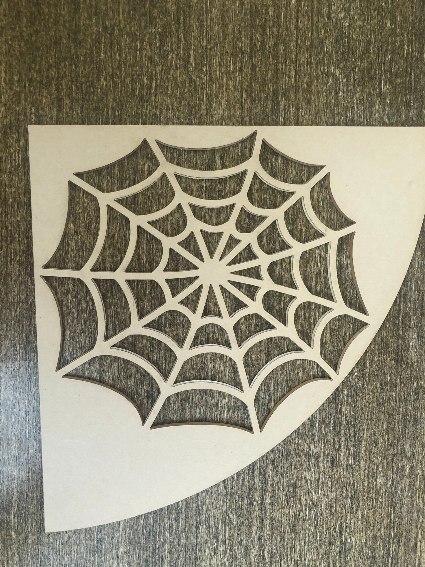 Spider web Stencil