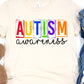 Autism awareness color-DTF