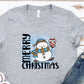 Merry Christmas snowman-DTF