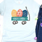 Wagon with eggs-DTF