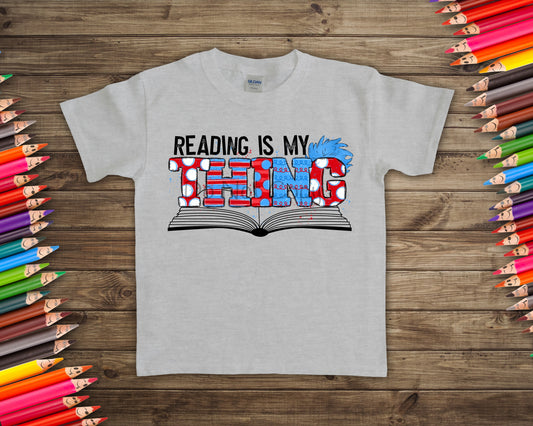 Reading is my thing-DTF