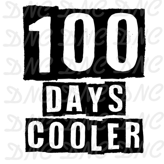 100 days cooler- Sublimation