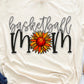 Basketball mom flower-  DTF