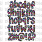Make your own- Several Fonts to choose from -DTF