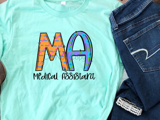 MA medical assistant-DTF
