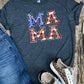 Mama stacked patriotic leopard-DTF