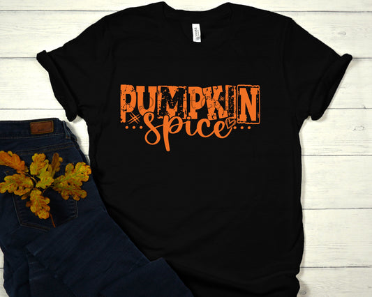 Pumpkin spice orange-Screen Print