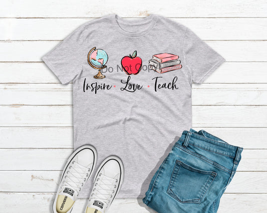 Inspire love teach-DTF