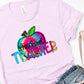 Preschool teacher tie dye-DTF