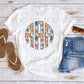 Summer Floral Monogram  -DTF