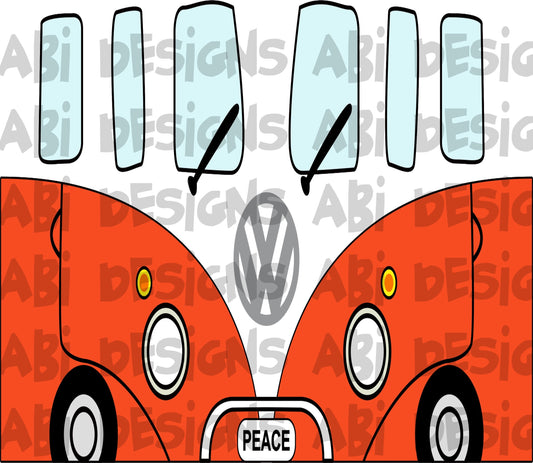 VW front orange -sublimation