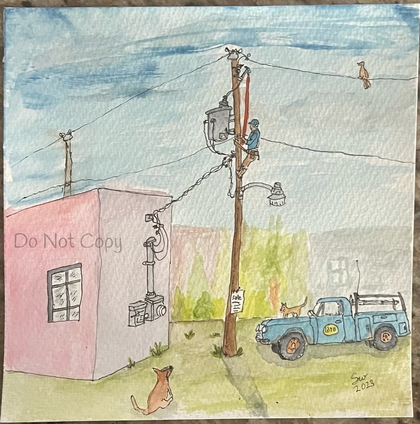 Pole climber-8x8