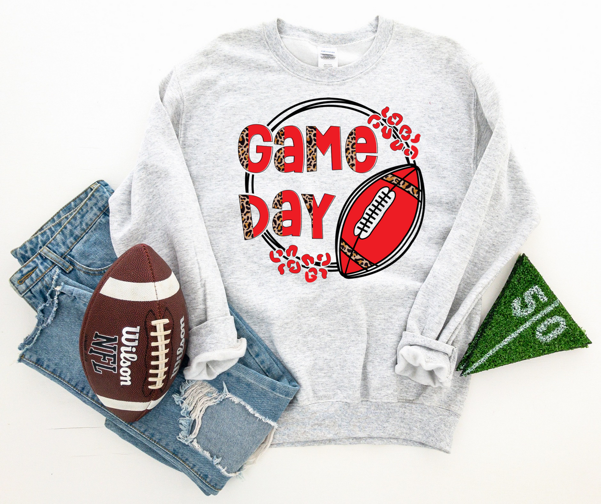 Game day football red- DTF