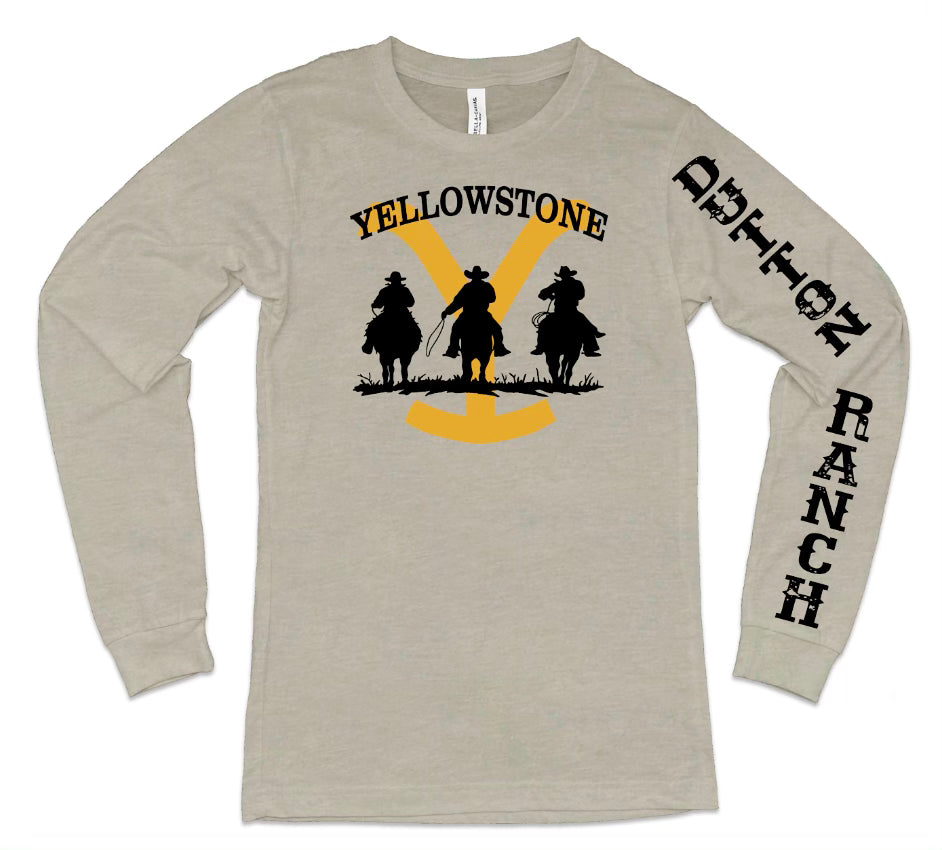 Yellowstone with sleeve- Screen Print