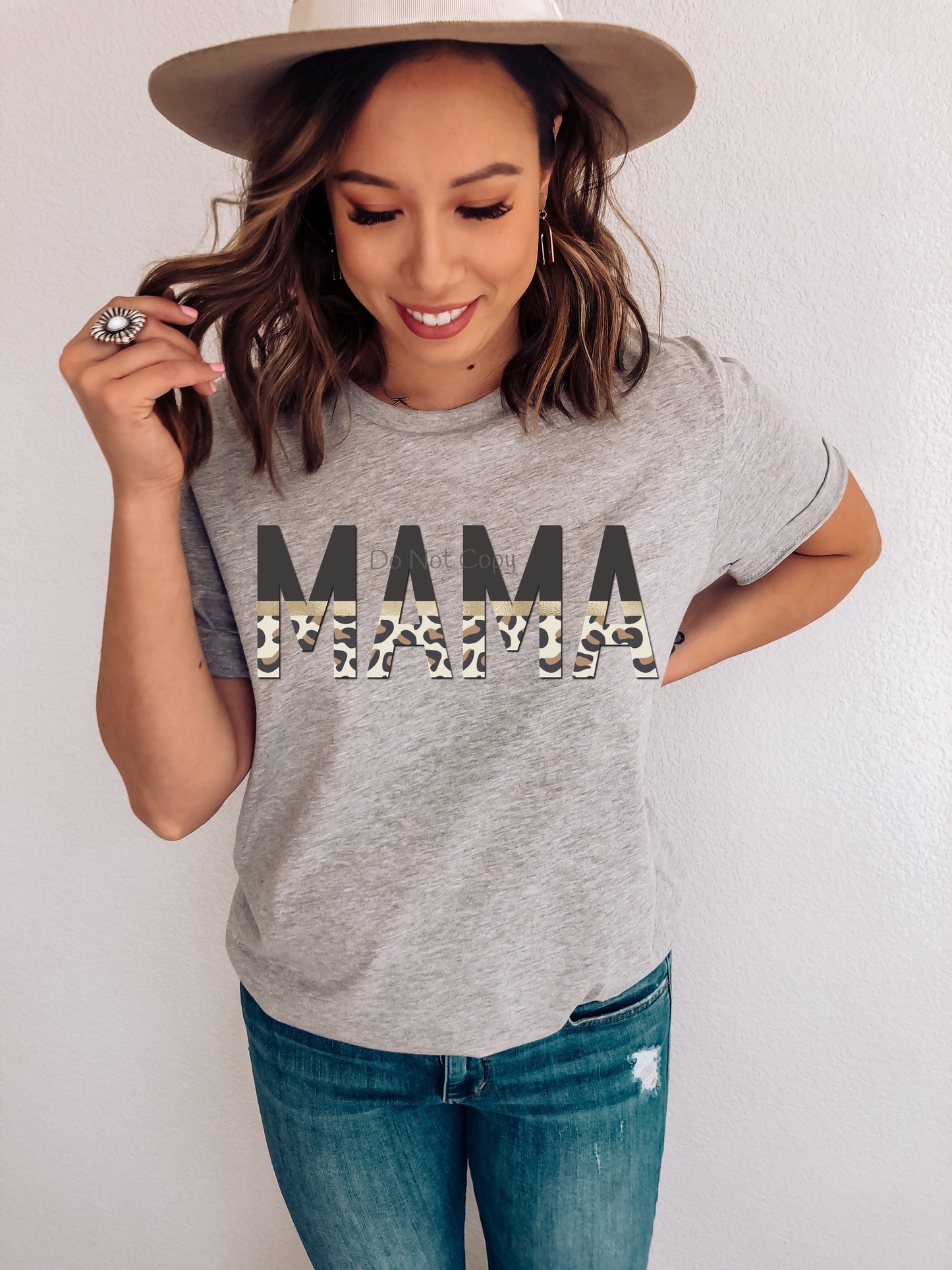 Mama 1/2 leopard - DTF