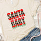 Santa baby hurry down the chimney tonight-DTF