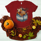 Happy fall flowers pumpkin-DTF