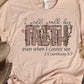 I will walk by faith-DTF