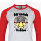 Softball vibes leopard hat-DTF