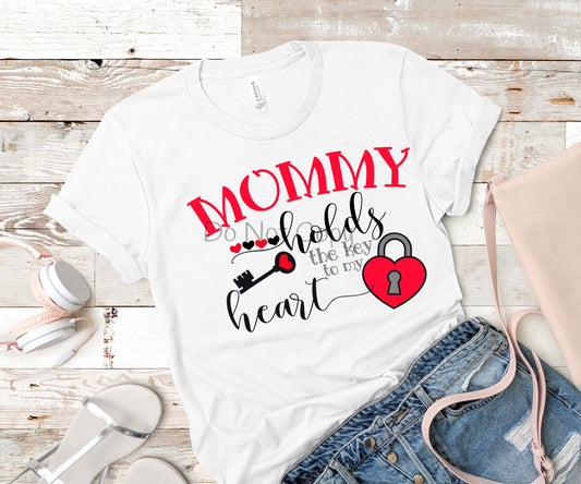 Mommy holds my heart-DTF