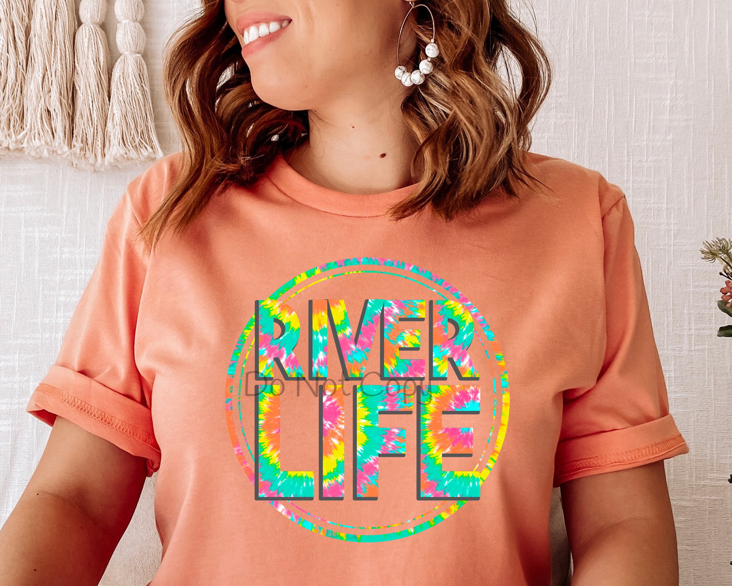 River life tie dye-DTF