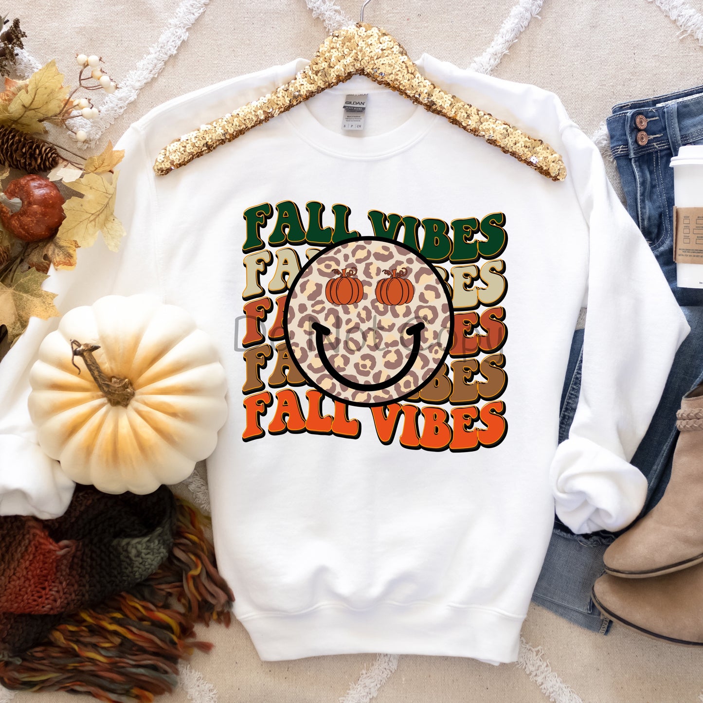 Fall vibes fall vibes fall vibes-DTF