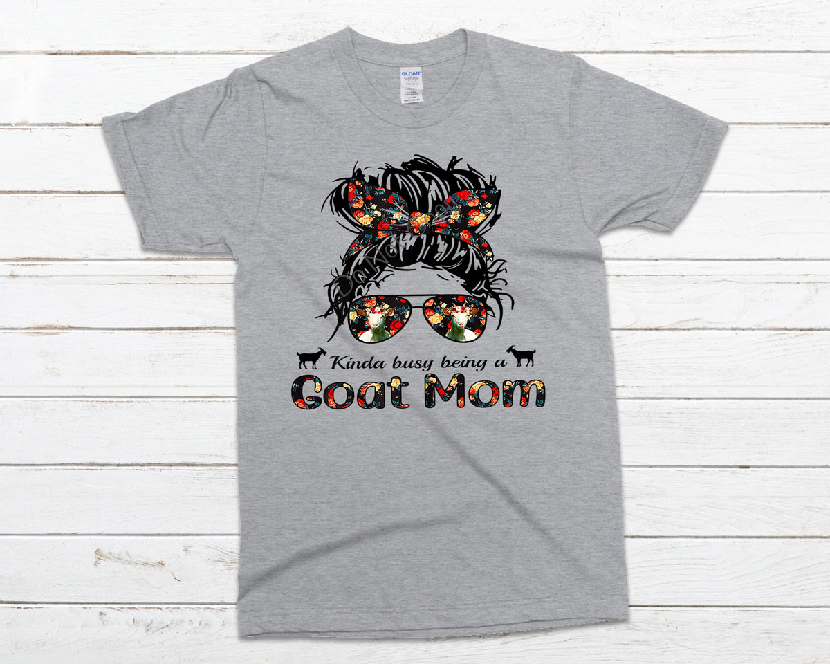 Busy being a goat mom  - DTF