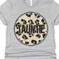 Tauntie Leopard circle- DTF