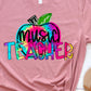 Music teacher tie dye- DTF