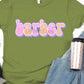 Retro occupation Barber-DTF