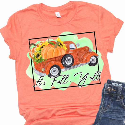 It’s fall y’all truck-DTF