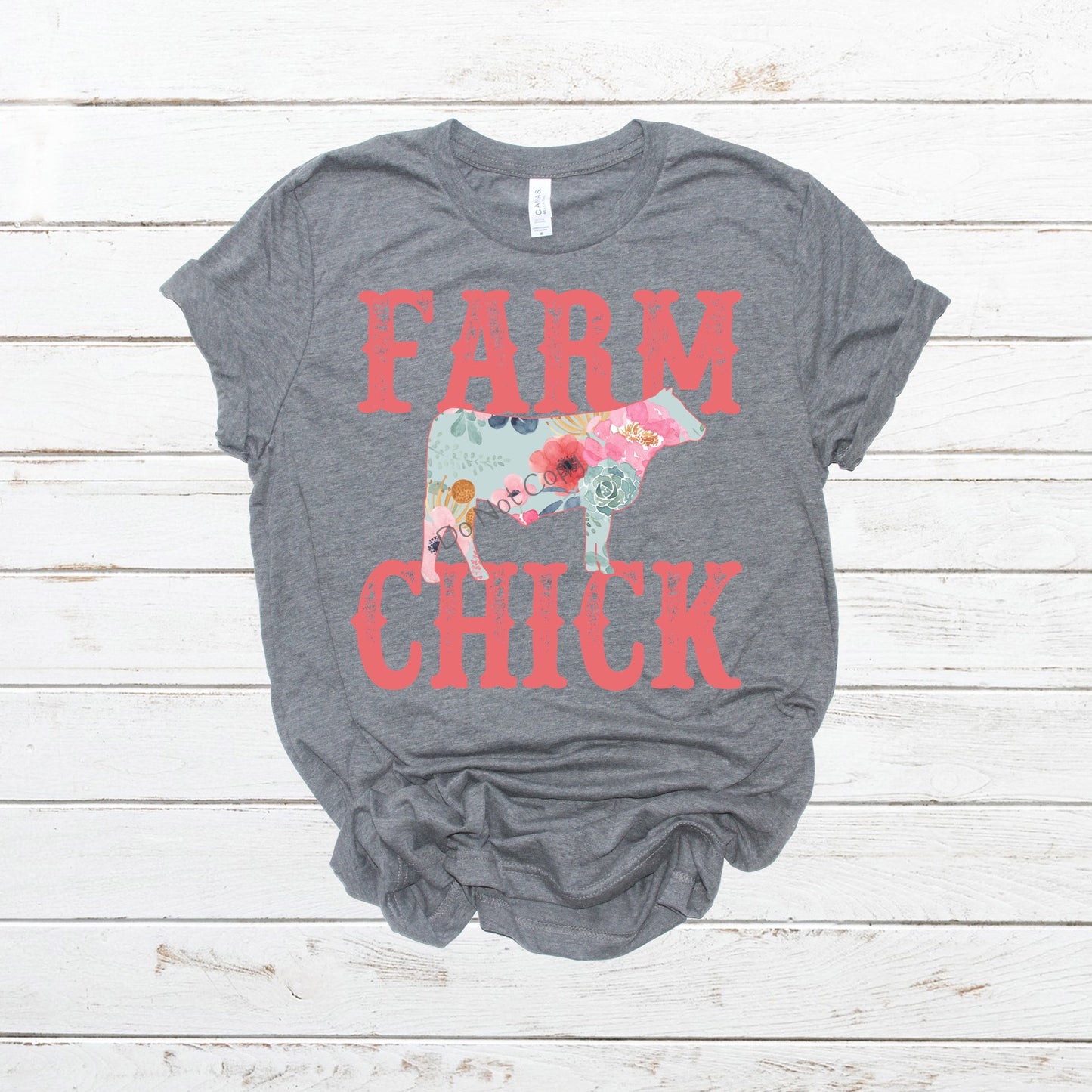 Farm chick cow-DTF